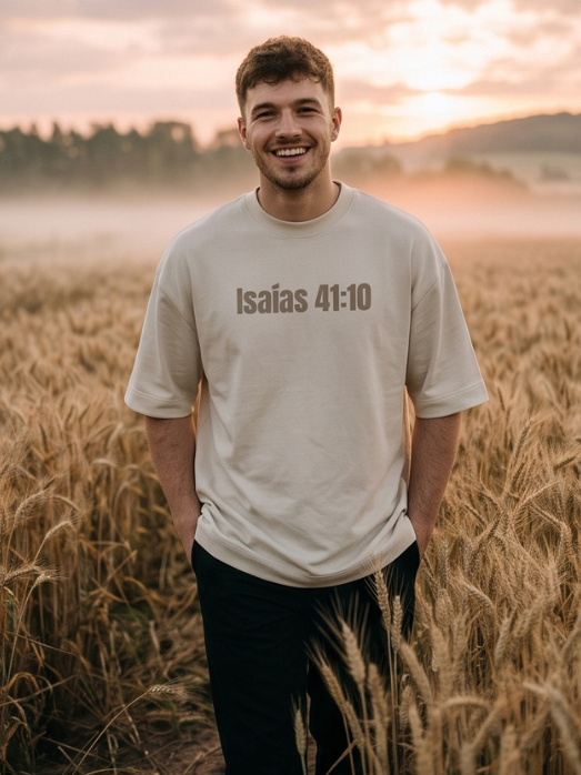 Camiseta Oversized Isaías 41:10