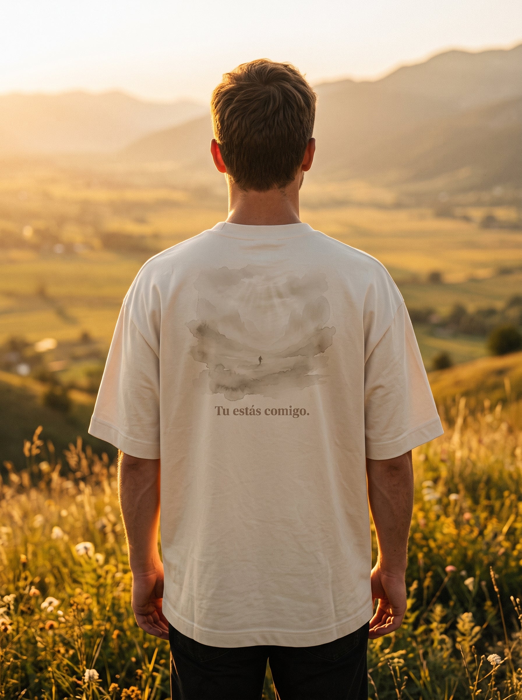 Camiseta Oversized Salmos 23:4