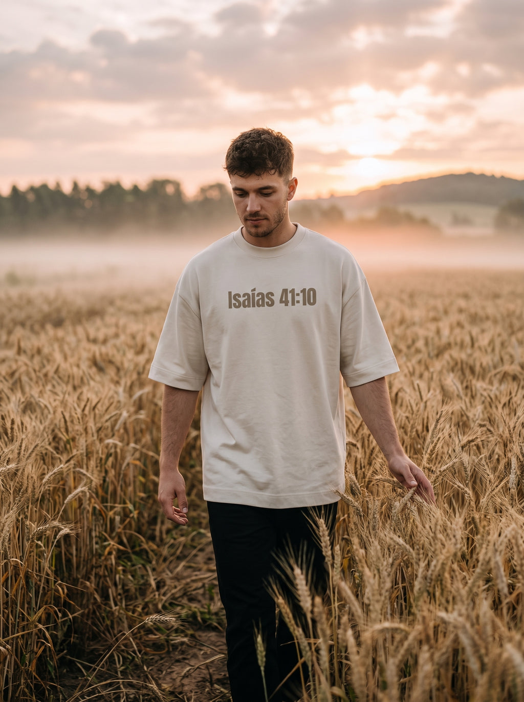Camiseta Oversized Isaías 41:10