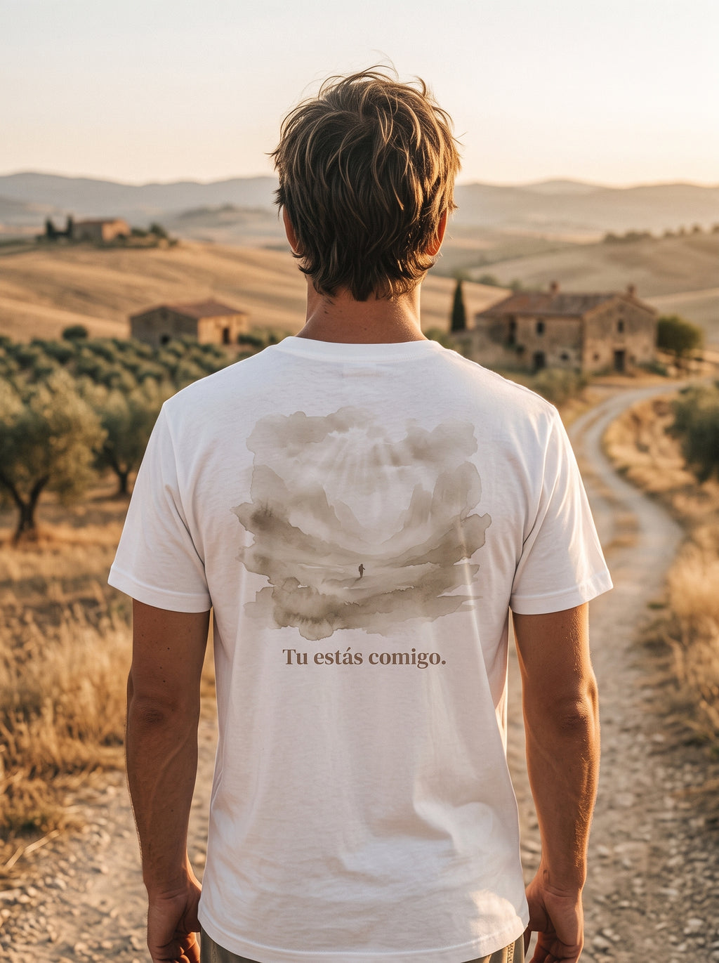Camiseta Básica Premium Salmos 23:4