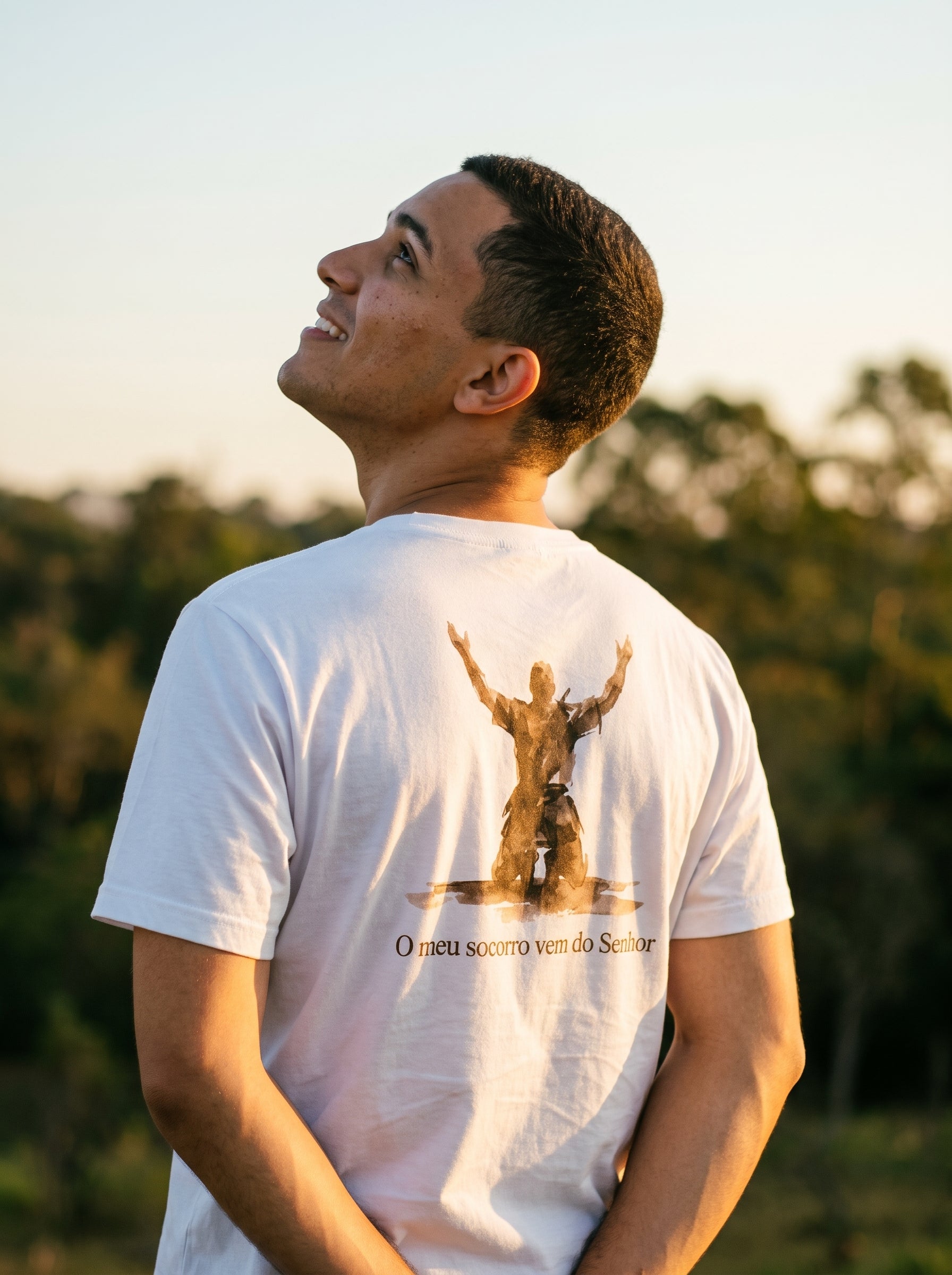Camiseta Basica Premium Salmos 121:2