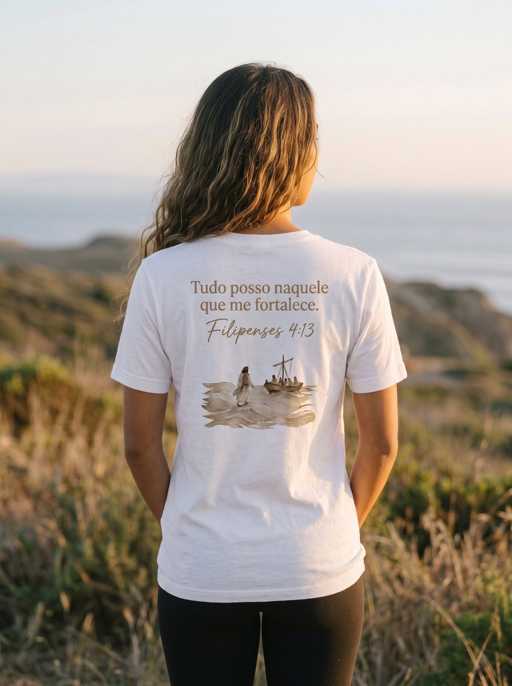 Camiseta Básica Premium Filipenses 4:13