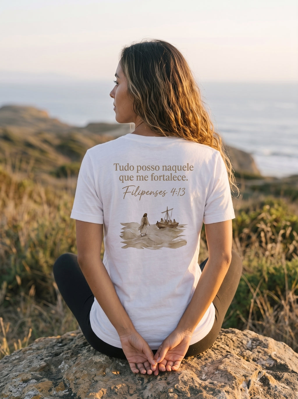 Camiseta Básica Premium Filipenses 4:13
