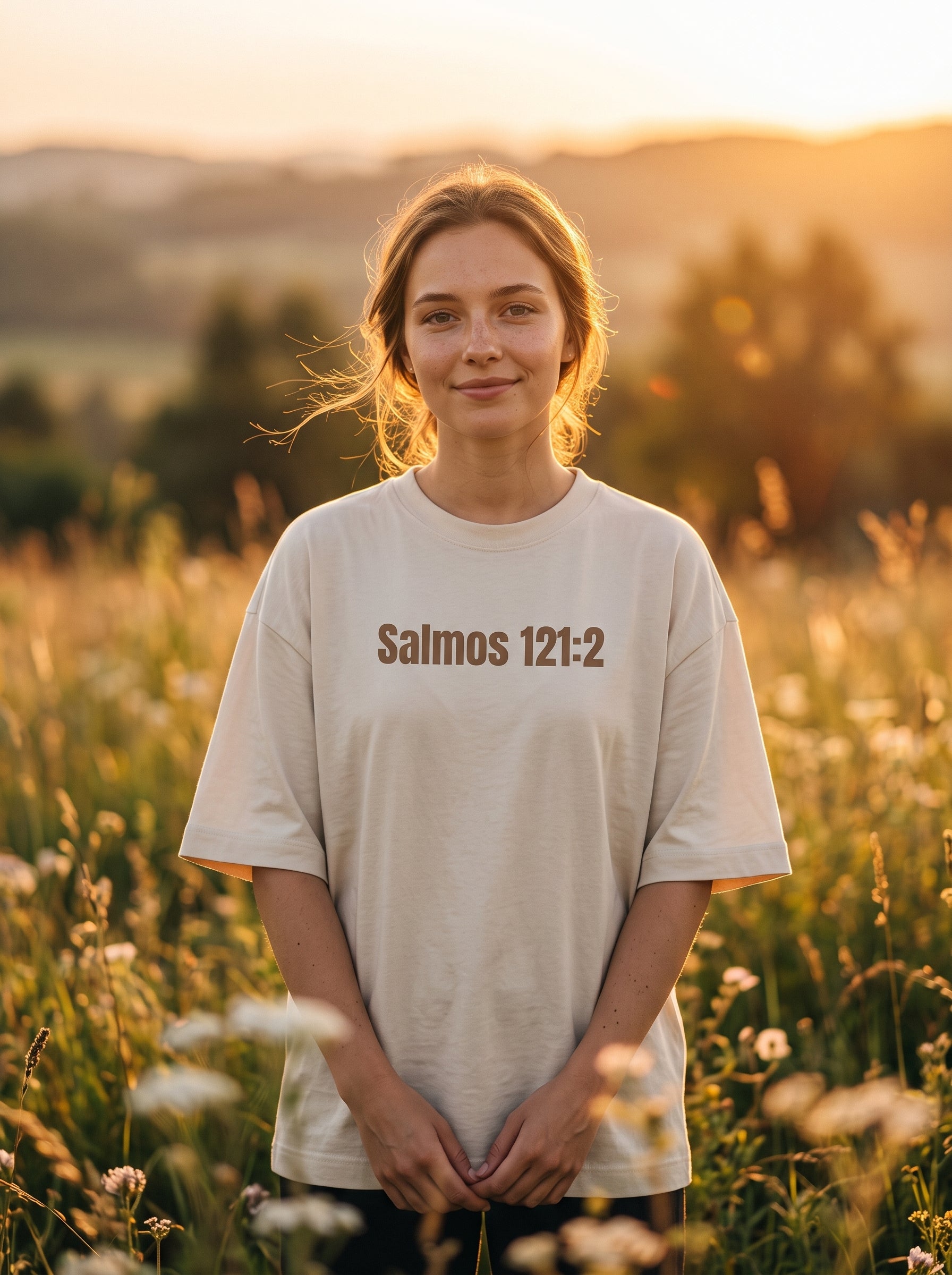 Camiseta Oversized Salmos 121:2