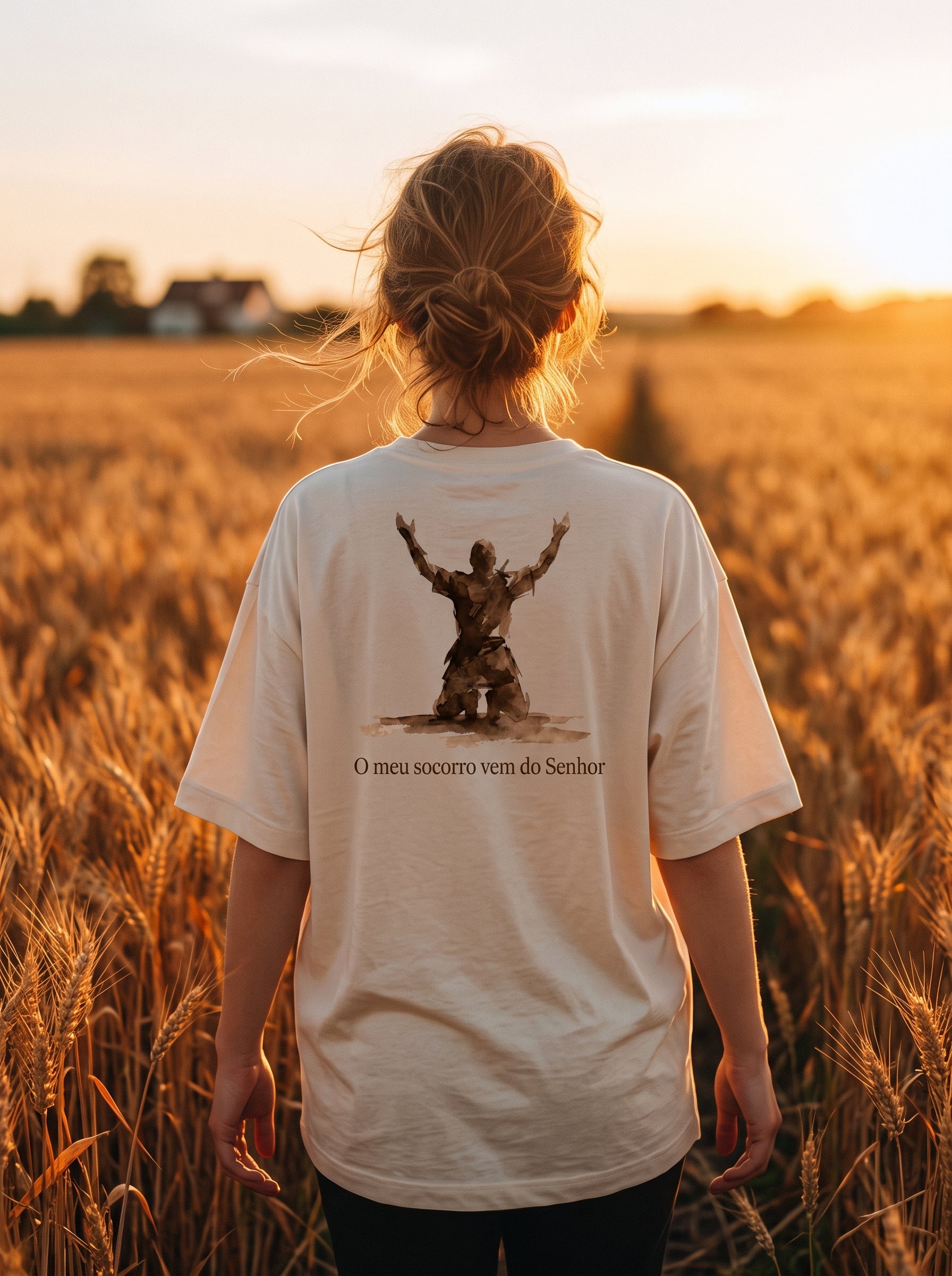 Camiseta Oversized Salmos 121:2