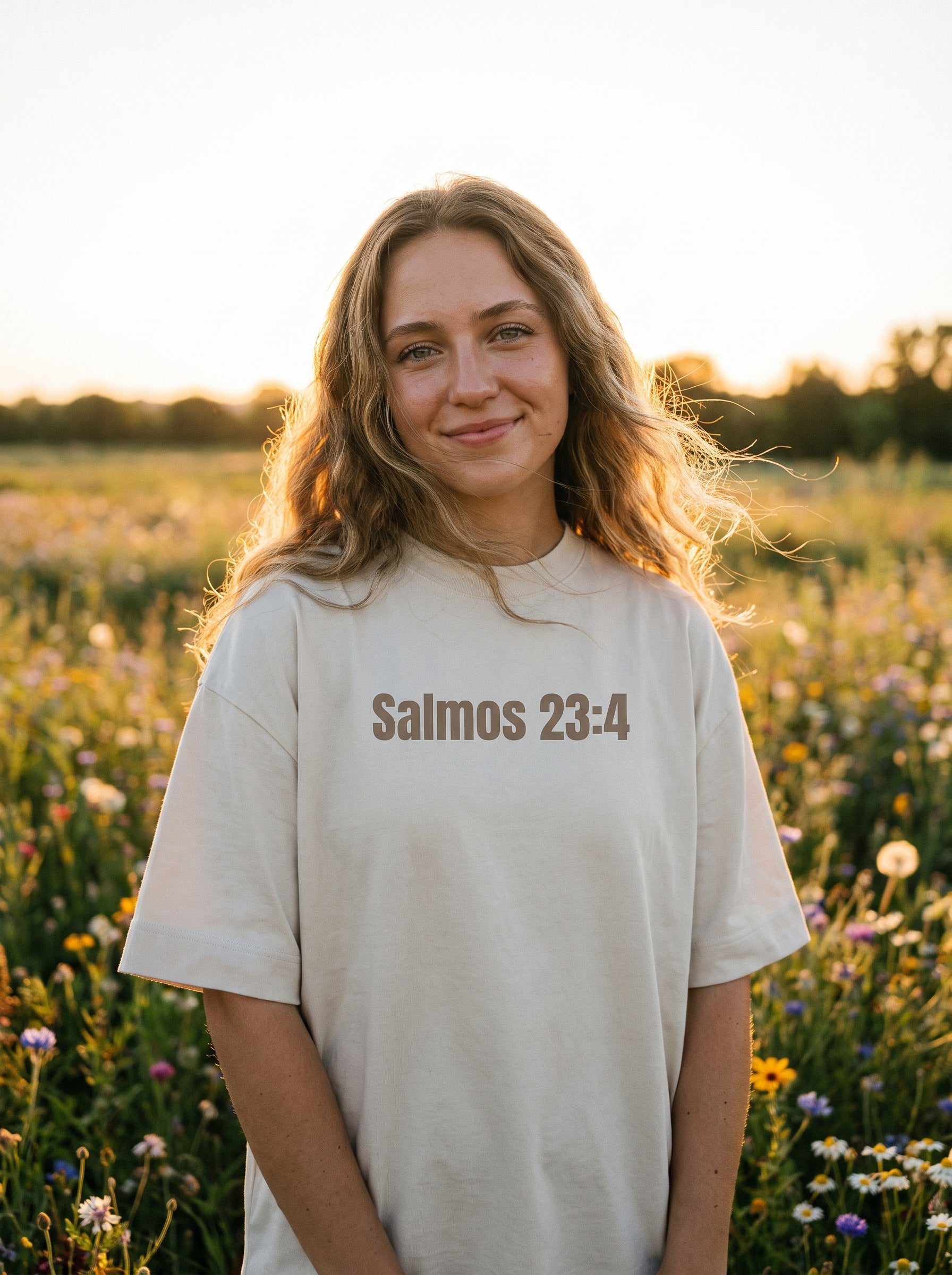 Camiseta Oversized Salmos 23:4