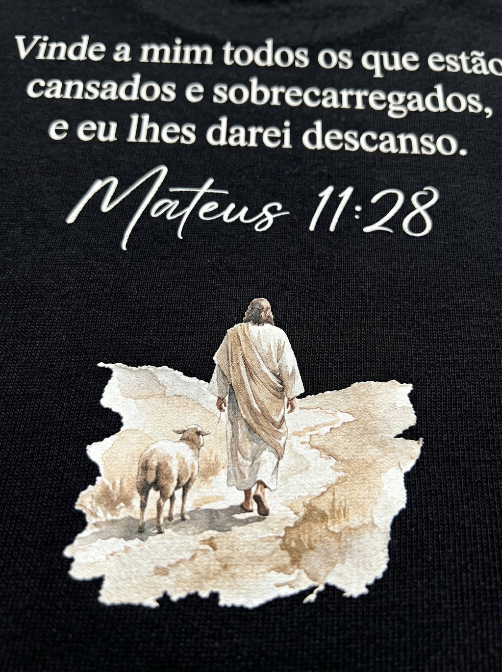 Camiseta Oversized Mateus 11:28
