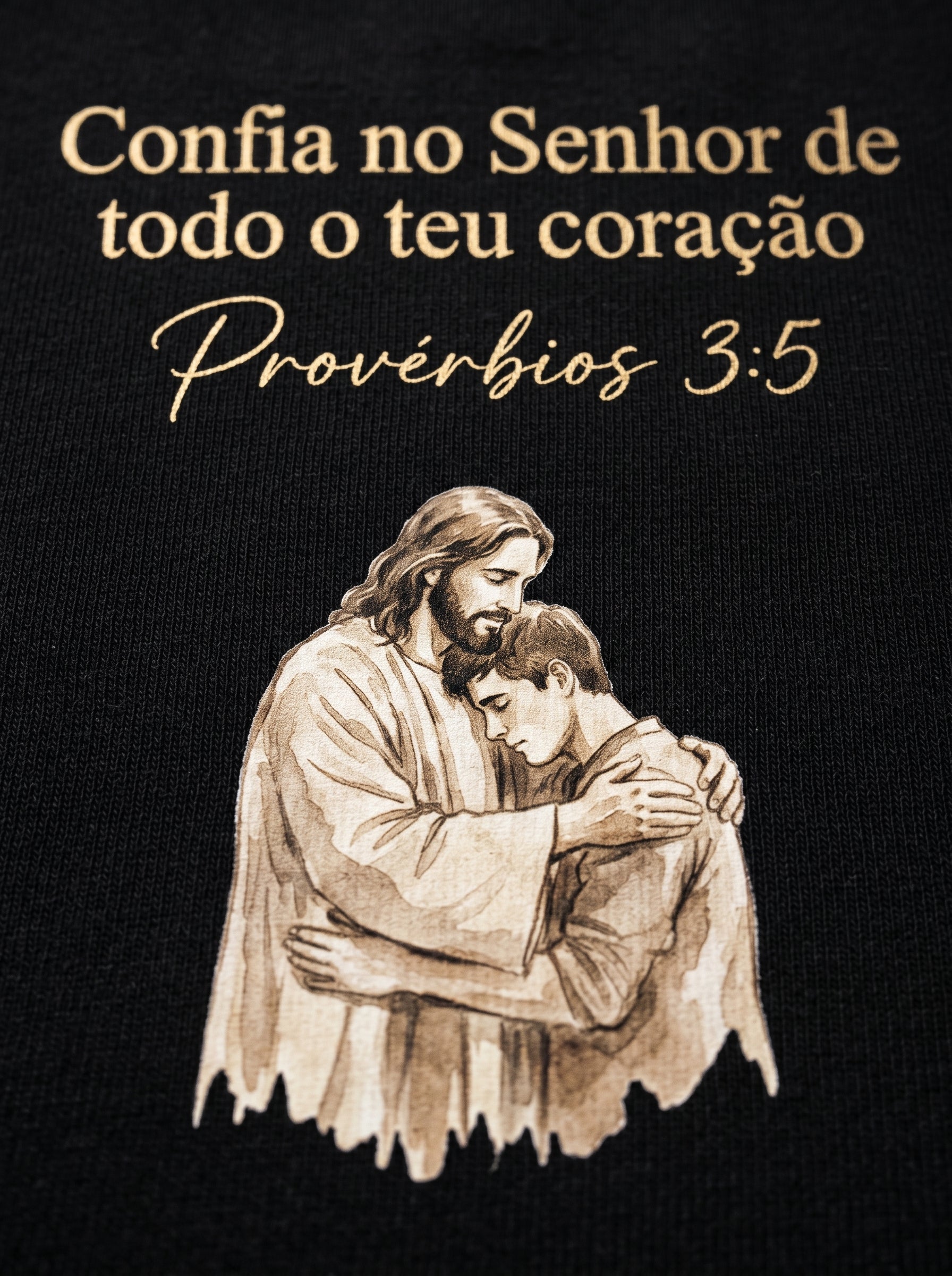 Camiseta Oversized Provérbios 3:5